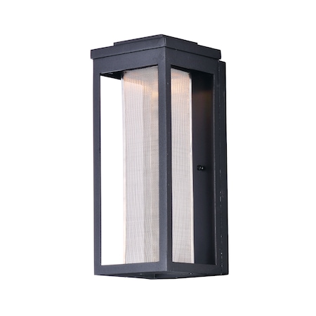 Maxim Lighting Salon LED 1-Light 6" Wide Black Outdoor Wall Sconce 55904MSCBK